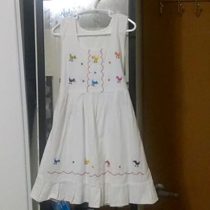 Girls Handmade Embroidered Dress